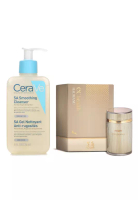 CeraVe CERAVE - CeraVe SA水楊酸煥膚潔膚露(新舊包裝隨機) 236ml X EcKare 東森活泉精華膠囊30Capsules 2pcs