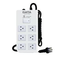 ปลั๊กไฟ 3เมตร (มอก) ขาว DATA DT6118