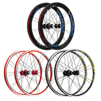 Chooee Folding Bicycle Wheels 20 inch Bike Rim Aluminium V Brake Wheelset Hot Front And Rear Cycling Accessories Part