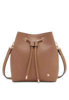 Swiss Polo Women's Bucket Bag / Shoulder Bag / Sling Bag / Crossbody Bag (水桶包 / 單肩包 / 斜背包) - 褐色