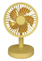 YASE YASE YS2209A LED Light Adjust Mini Fan USB Charging Mini Clip Fan Cable Rechargeable Battery Po