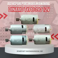 ⚡Ready⚡Dinamo 390/380 (Kecil) Dinamo 12volt buat Mobil Motor Mainan Aki 380 12v 18.000rpm