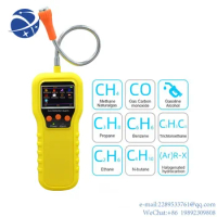 YYHC Home Kitchen Chlorine Hydrogen Helium Sf6 Ac Freon Refrigerant LPG Natural Portable Gas Leak Detector For Pipes