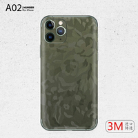 適用于iphone12 pro手機貼紙后膜12mini磨砂背膜蘋果11全包背面11pro后蓋12promax防滑創意背貼保護浮雕手感