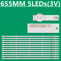 5TV=60PCS LED Backlight Strip SVA650A66 SVA650A74 For KD-65X750F KD-65X7000F KD-65XF7003 KD-65XF7005 KD-65XF7500F KD-65XF7596