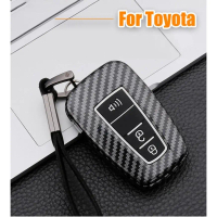 ฝาครอบปุ่มรีโมทคอนโทรล Toyota สำหรับ Corolla Cross, Altis, Prius, Camry, CHR, RAV4, Avalon, Land Cru