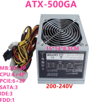 New Original PC PSU For Enhance 500W Power Supply ATX-500GA