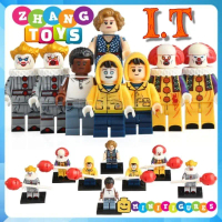 Đồ chơi Xếp hình IT - Tên hề ma quái gồm Pennywise Beverly - George Chosen - Jacobs mô hình Minifigu