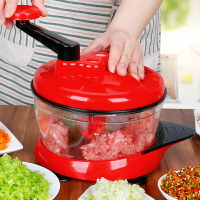 手動絞菜機家用切菜神器攪拌蒜泥切菜器多功能手搖切菜機廚房用品