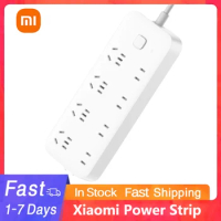 Xiaomi Power Strip Original AU Plug 1.8m 3m Extension Cord 8 Large Spacing Sockets Mi Home Socket for 2 Pin