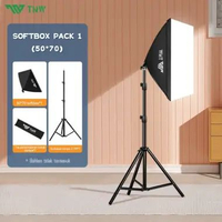 Original TNW Softbox Lighting Lampu Softbox Lighting Studio Lampu Studio Fotografi Lampu Foto150w un