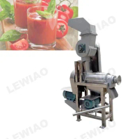 Screw Cold Press Fruit Juice Making Extractor Machine For Apple Cherry Grape