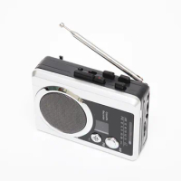 Multi function cassette player FM/AM two band elderly radio tape recorder shortwave radio vintage radio