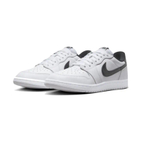 【NIKE 耐吉】Air Jordan 1 Low 85 Metallic Black 白底黑勾 FB9933-102(休閒鞋 男鞋)