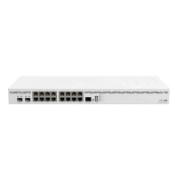 MikroTik CCR2004-16G-2S + 2.4 &amp; 5G Wi-Fi Switch, 16 Gigabit Routing Industrial Router