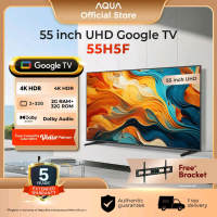 AQUA Elektronik TV 55H5F - 4K HDR - Google TV - RAM 2GB ROM 32GB - Digital TV