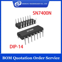 10 Pieces/Lots SN7400N SN7400 7400N 7400 DIP-14 IC Chipset