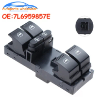 7L6959857E 7L6959857C For Volkswagen Touran Sharan Alhambra Front Driver Door Window Control Switch Car Accessories