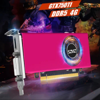GTX 750TI Video Card 4GB 1020MHz Gaming Graphics Card DDR5 128Bit PCI-E 2.0 16X GPU GTX750TI Series placa de video Graphics Card