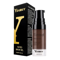 Youbuy Gel Alis Tahan Lama dengan Kuas Alis untuk Makeup Alis Tahan Air, Kit Korektor Warna Alis, Kr