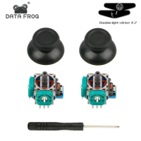 DATA FROG 3D Analog Joystick Thumb Stick for PS4 Pro Slim Controller Repair Parts 3D Analog Stick for PlayStation 4 Controller