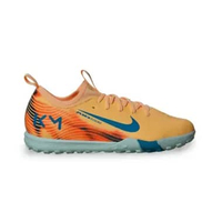 NIKE JR ZOOM VAPOR 16 ACADEMY KM TF [FQ8285-801] 5.5Y MELON TINT/NEO TURQ-IGLOO