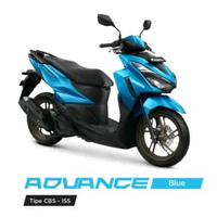 NEW HONDA VARIO 125 CBS ISS advance matte red Bogor