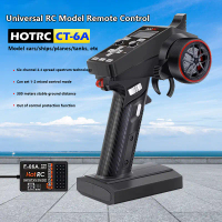 Pemancar Sistem Radio, 1PCS, CT-6A 6CH, 2.4GHz, Alat Kawalan Jauh, Dengan Penerima F-06A 6Ch, Untuk