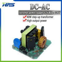 12V to 220V 35W Step Up Power Module DC-AC Boost Inverter Module Dual Channel Inverse Converter Booster Power Regulator Module