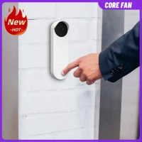 Silicone Doorbell Skin Case Drop-proof Doorbell Protective Cover Snow Proof Anti Sunlight for Google Nest Doorbell Wired 2nd Gen