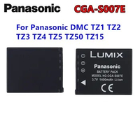 Panasonic Original Camera Battery for Panasonic DMC TZ1 TZ2 TZ3 TZ4 TZ5 TZ50 TZ15 Batteries CGA-S007E CGA S007E S007 S007A BCD10