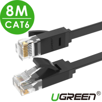 綠聯 CAT6網路線 GLAN FLAT版 8M