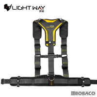 LIGHT WAY【超透氣減壓雙肩背帶+護腰帶 020C003】S腰帶 工具腰帶 工作皮帶 快扣腰帶 工地腰帶
