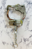 【震撼精品百貨】Hello Kitty 凱蒂貓日本三麗鷗sanrio KITTY造型手銬鑰匙圈*11176