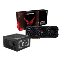 【PowerColor 撼訊】Red Devil RX9070XT 16G-E/OC 16G GDDR6 顯示卡+ 微星 MAG A1000GL 金牌電源供應器