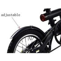 Electric Power-Assisted Bicycle Ef1 Mudguard Mud Removal Mudguard Accessories Tile Foot Support Rear Support Frame Universal