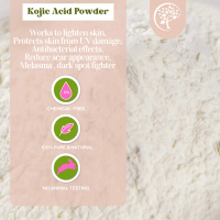 Kojic Acid Powder (Powder, Raw Material) - Soap Making, Face Serum 10G