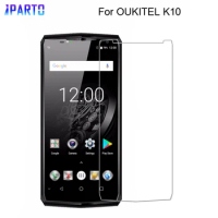 OUKITEL K10 Tempered Glass Protector 100% Good Quality Premium 9H Screen Protector Accessories for K10 (Not 100% Covered)