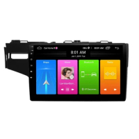 10 Inch 2 Din Android 10.0 Car MP5 Player Stereo Radio 2+16GB Wifi Bluetooth GPS Navigation for Honda Fit Jazz
