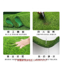 仿真草坪綠化室外塑料圍擋戶外人工地毯陽臺門球R場綠色假草皮鋪
