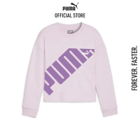PUMA POWER เสื้อสเวตเตอร์ เด็กโต สีม่วง - 67936160