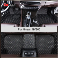 KAHOOL Custom Car Floor Mats For Nissan NV200 Auto Accessories Foot Carpet