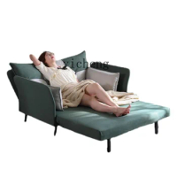 XL Single Sofa Bed Foldable Dual-Purpose Cotton Linen Multifunctional Fabrics Sofa Bed