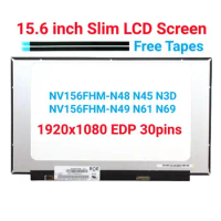 For 15.6 "MSI GF63 8RD MS-16R1 GF63 9RCX Laptop LED LCD Screen 30pin 1920*1080 IPS FHD Panel Replacement