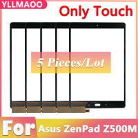 5 PCS New Tablet Touch Screen For Asus Zenpad 3S 10 Z500M P027 Screen Z500KL P001 Z500 Touch Digitizer Front Glass Repair Parts