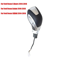 Núm chuyển số tự động cho ô tô núm chuyển số màu đen và bạc cho Ford Focus Kuga Mondeo Fiesta 2013-2