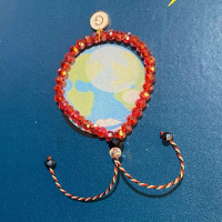 Gelang Kristal ceko Gelang Kristal Viral - Gelang Bulat Kristal ceko
