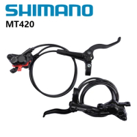 SHIMANO DEORE M4100/MT420 Hydraulic Disc Brake Set with BL M4100/MT420 Brake Lever and BR MT420 Brake Caliper