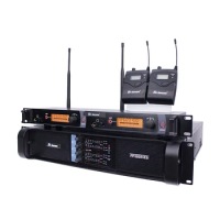 Sound System DS-10Q Pa System 4 Channel Amplifier M-2050 Wireless Microphone In Ear Monitor System