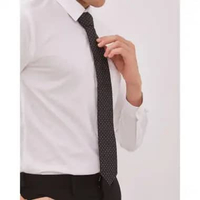 VALINO Dasi Formal Motif Polkadot Cream Pria - V-EAAS23-P5